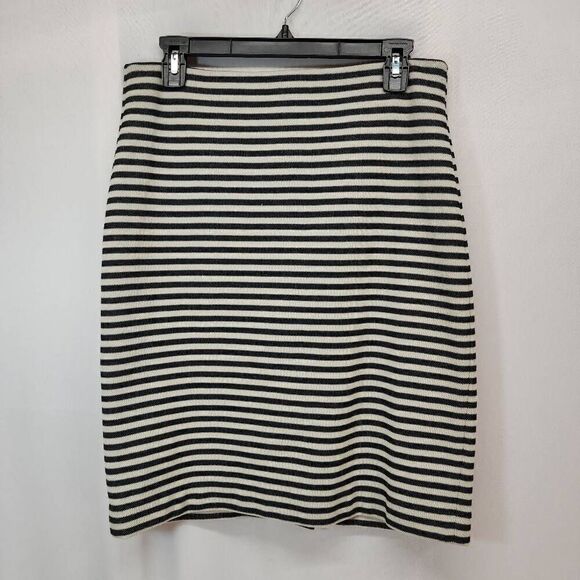 Talbots Size 6 Striped Pencil Skirt Career Professional T - Picture 1 of 6